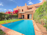 Villa contemporaine 260m2 | 3Ch | 2.5 SDB | Piscine | Jardin  | Vue sur Atlas | 2.800.000-Dh