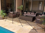 Furnished Villa | 3 bedrooms | Lounges | 3.5 Baths | Terrace | Pool | 30.000-Dh/month | Almaaden Golf